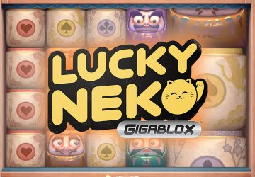 Игра Lucky Neko Gigablox в казино Марафон Бет